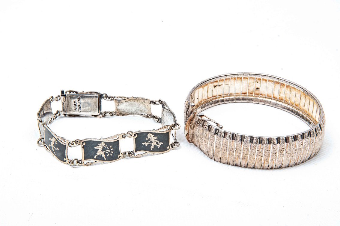 Sterling Bracelets- Siam Silver & Snake