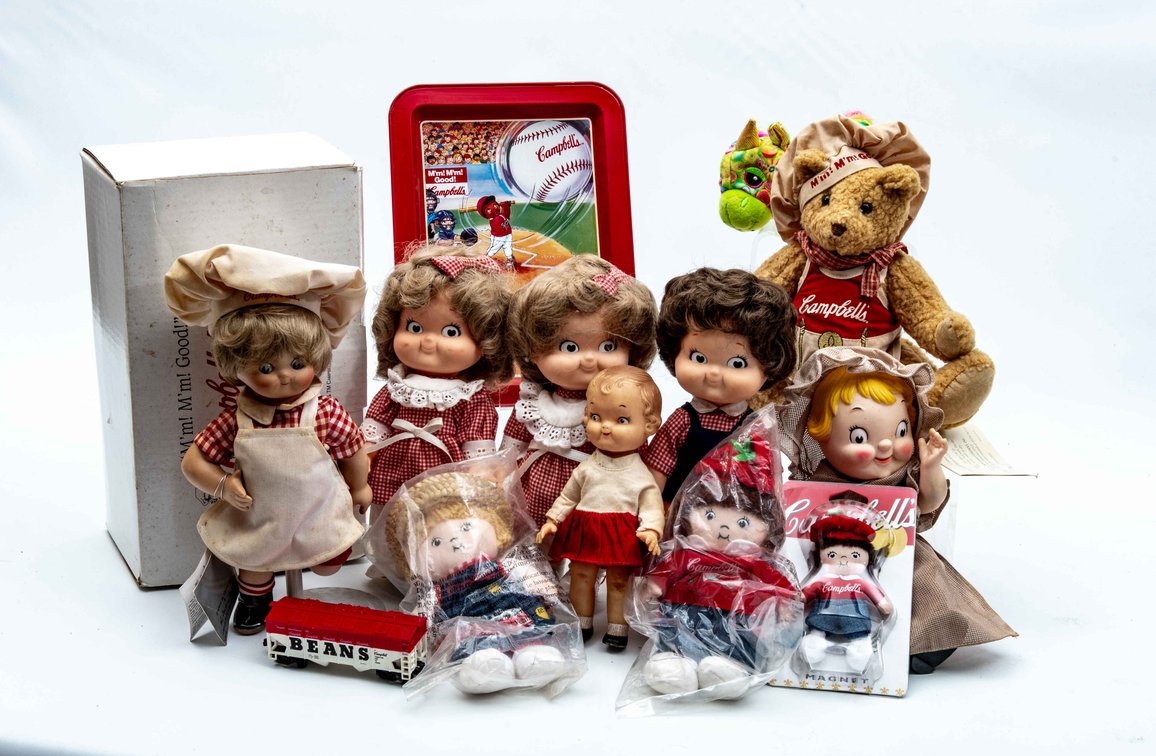 Campbells Soup Kid Dolls & More
