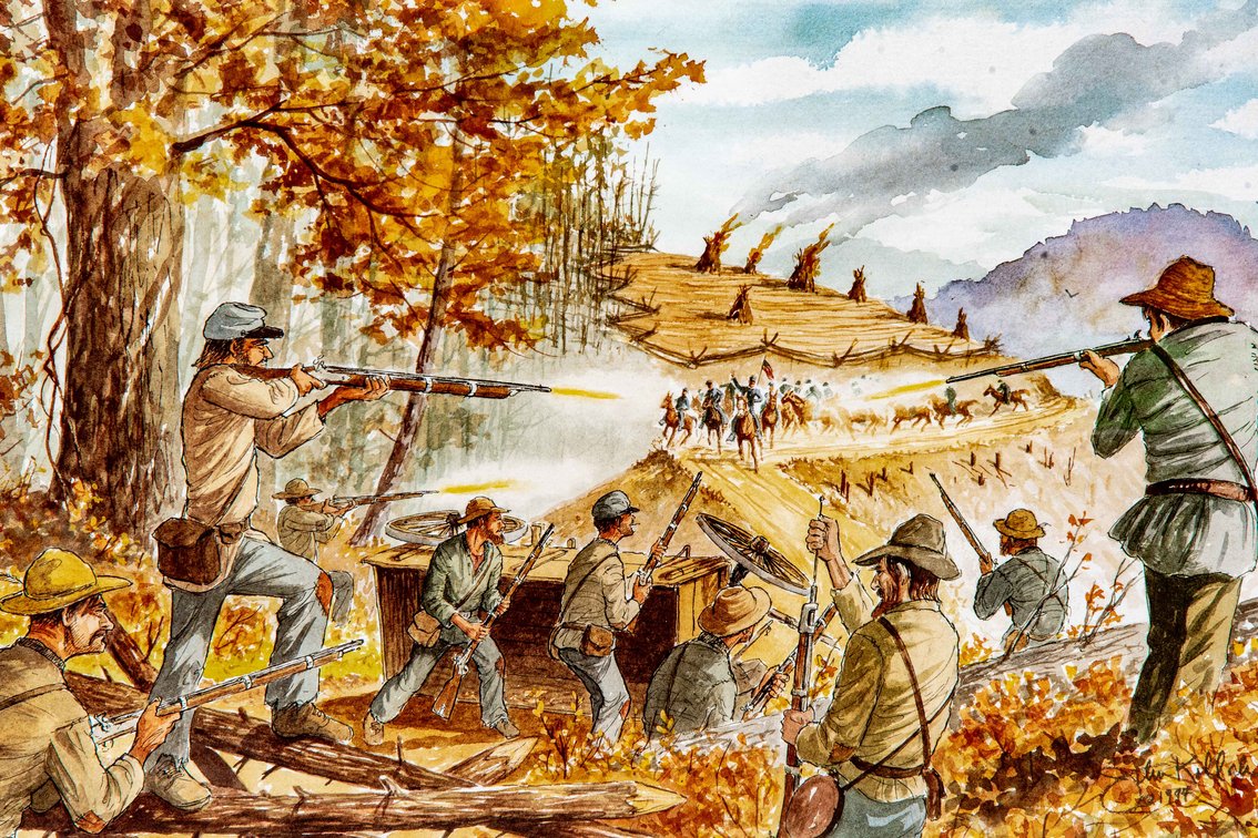 John Kollock "Battle of the Narrows" S/N Print