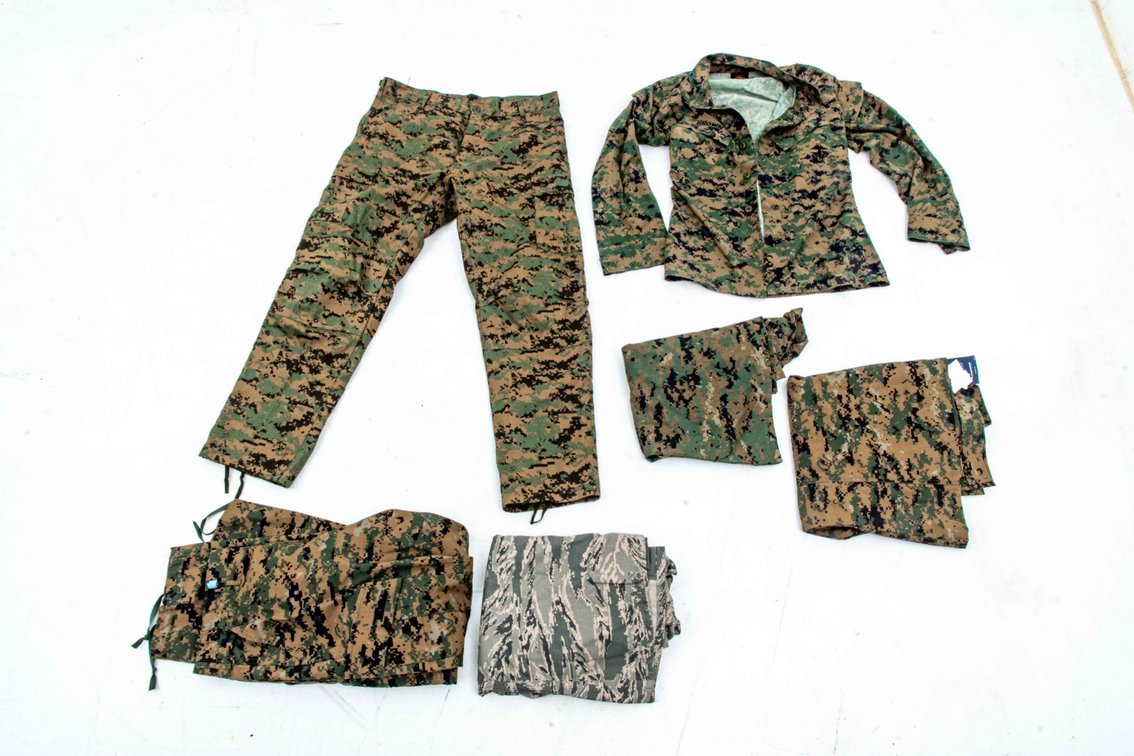 Digital Camo Pant & Shirt Sets