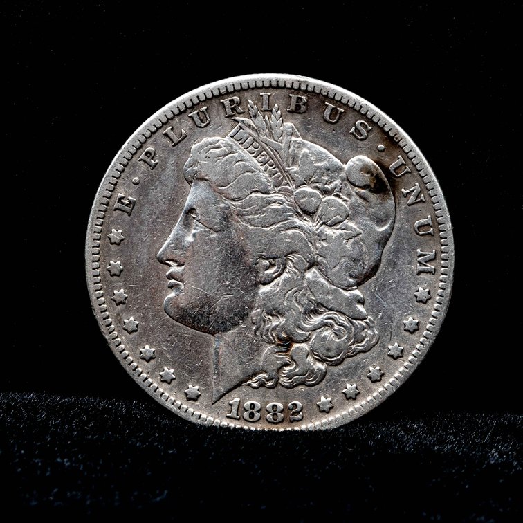 1882-S Morgan Silver Dollar