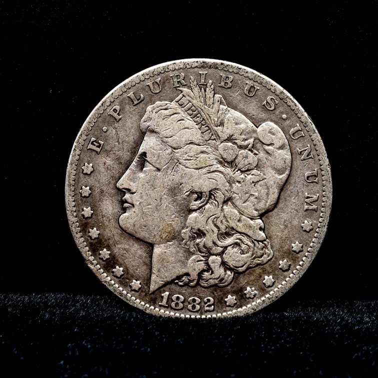 1882-S Morgan Silver Dollar