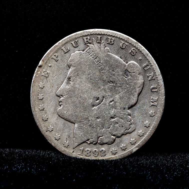 1892-O Morgan Silver Dollar