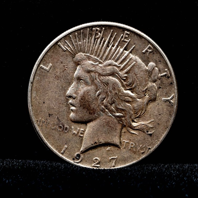 1927-S Peace Silver Dollar