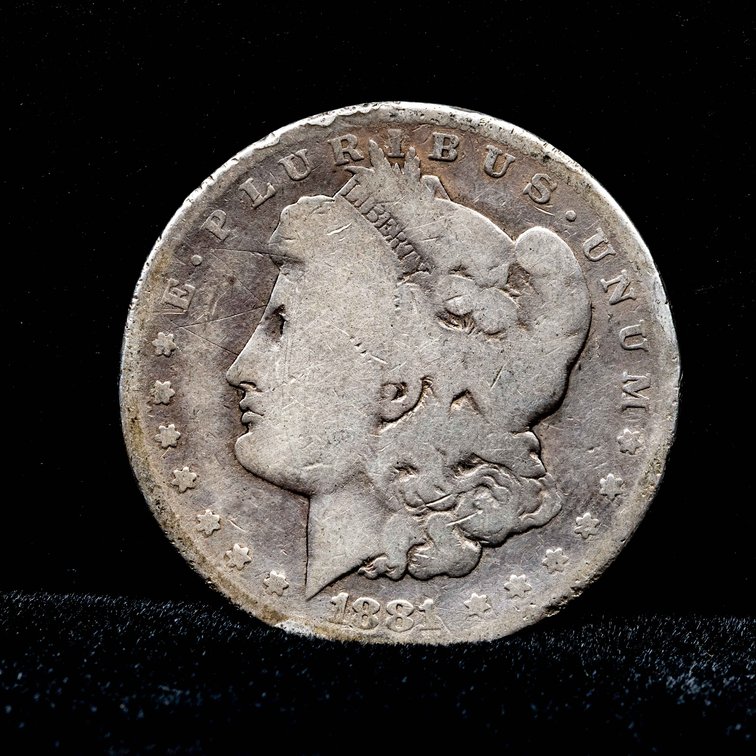 1881-S Morgan Silver Dollar