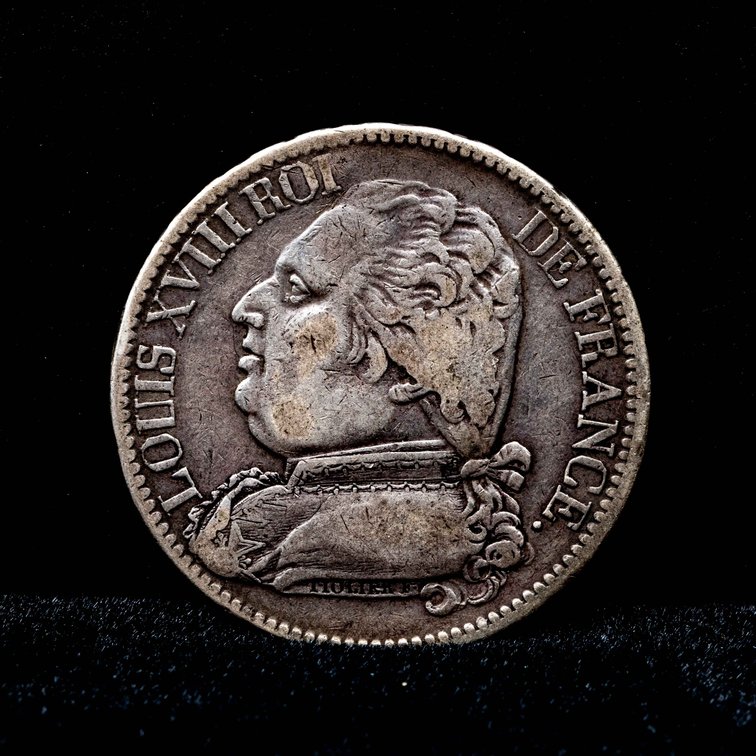 1815- 5 Franc- Silver Coin