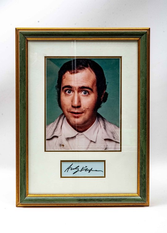 Rare-Andy Kaufman Autograph