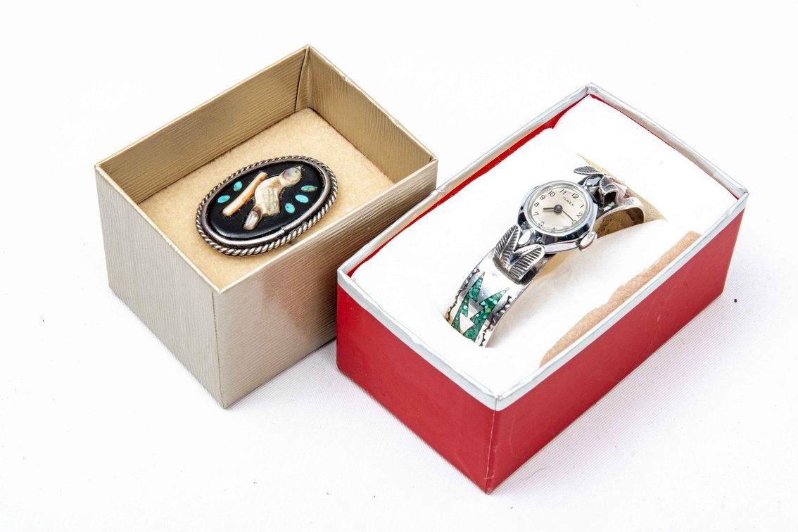 Native American Watch & Ring