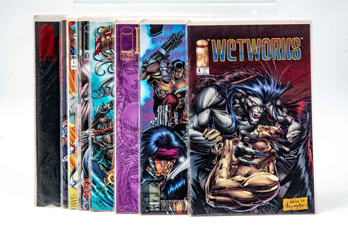Nine Comic Books - Many 1st Editions