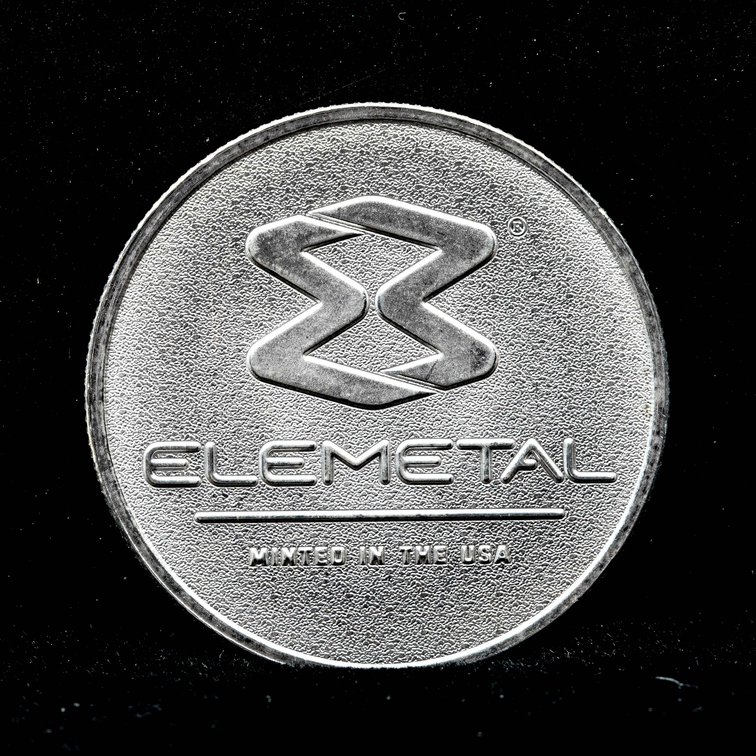 Elemetal 1oz. .999 Fine Silver Round