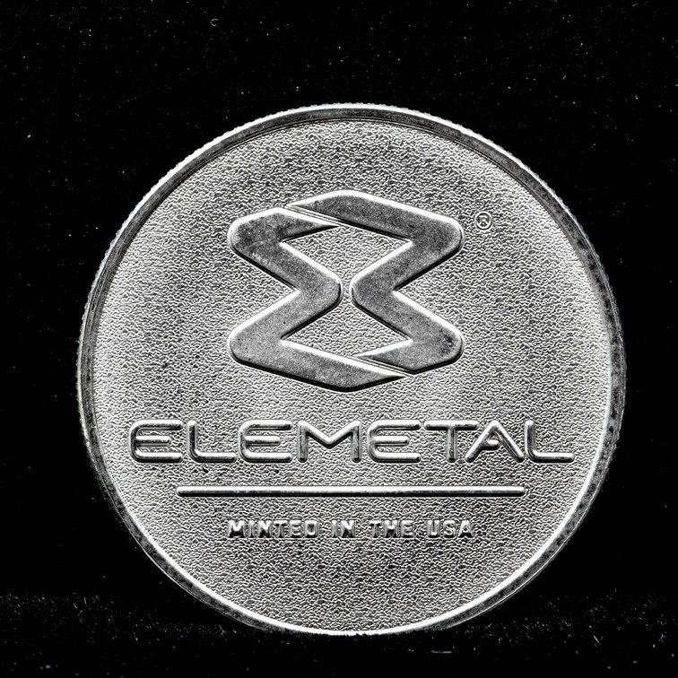 Elemetal 1oz. .999 Fine Silver Round