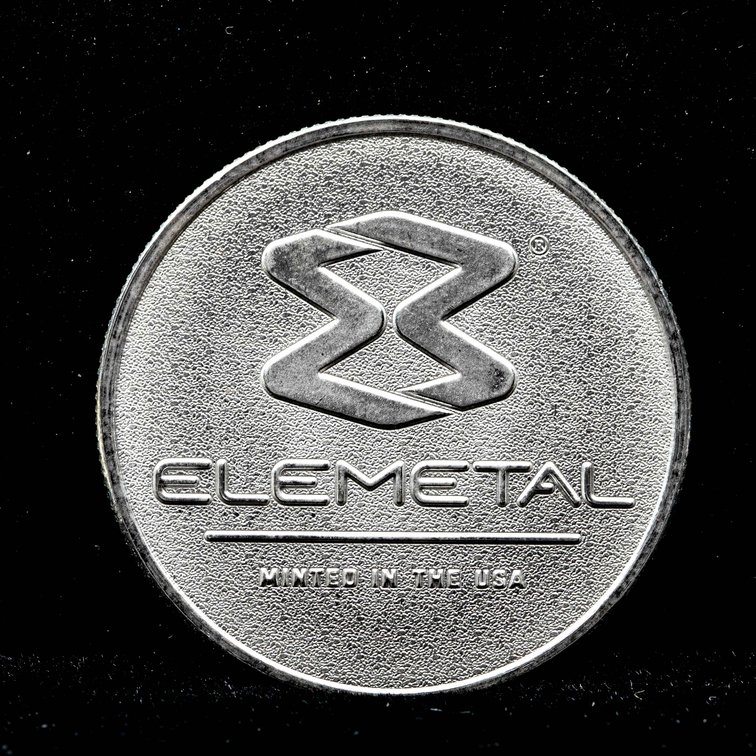 Elemetal 1oz. .999 Fine Silver Round