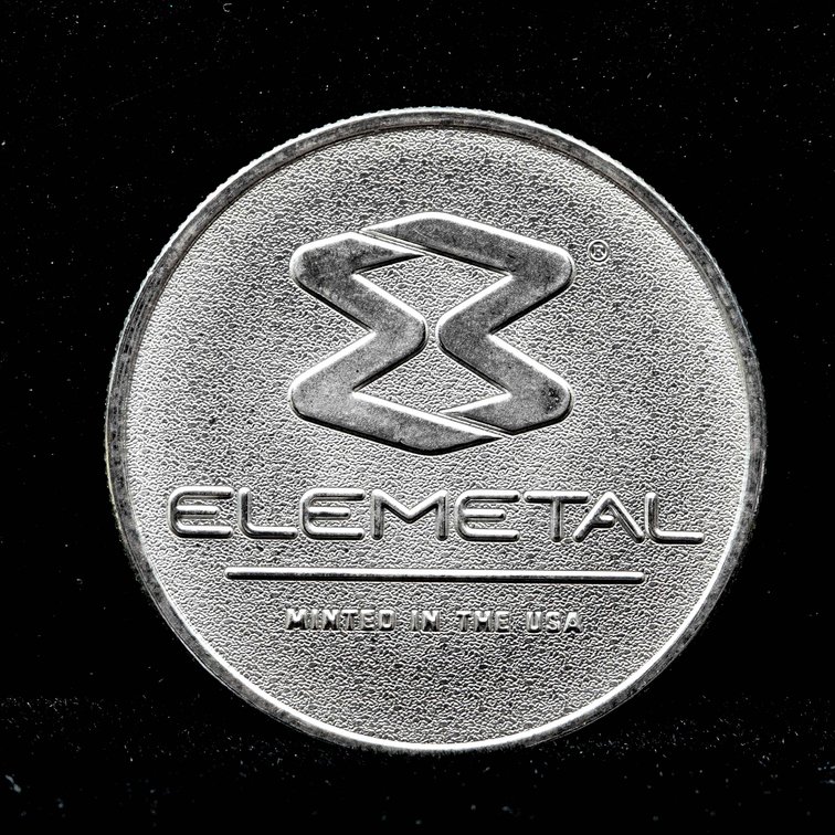 Elemetal 1oz. .999 Fine Silver Round