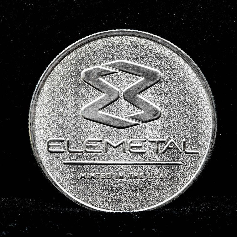 Elemetal 1oz. .999 Fine Silver Round