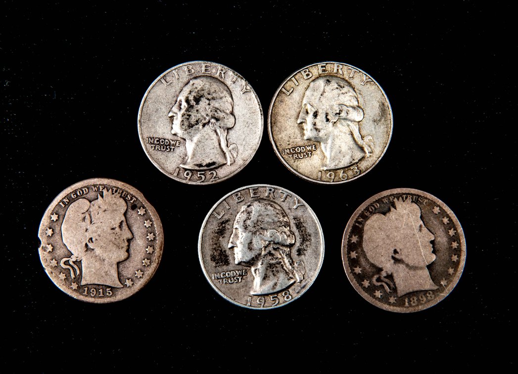 US Quarters- Barber & Washington