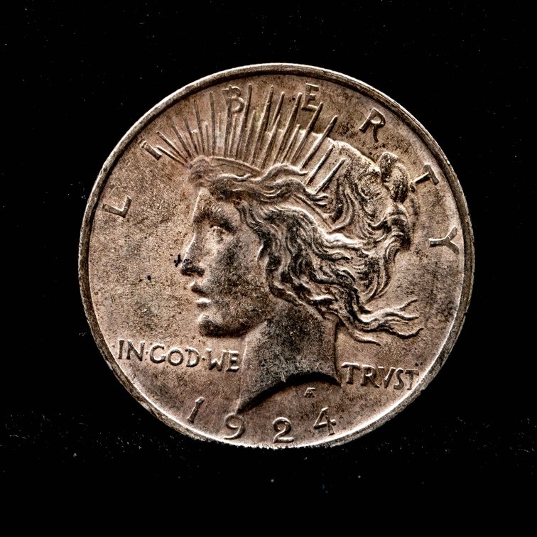 1924 Silver Peace Dollar