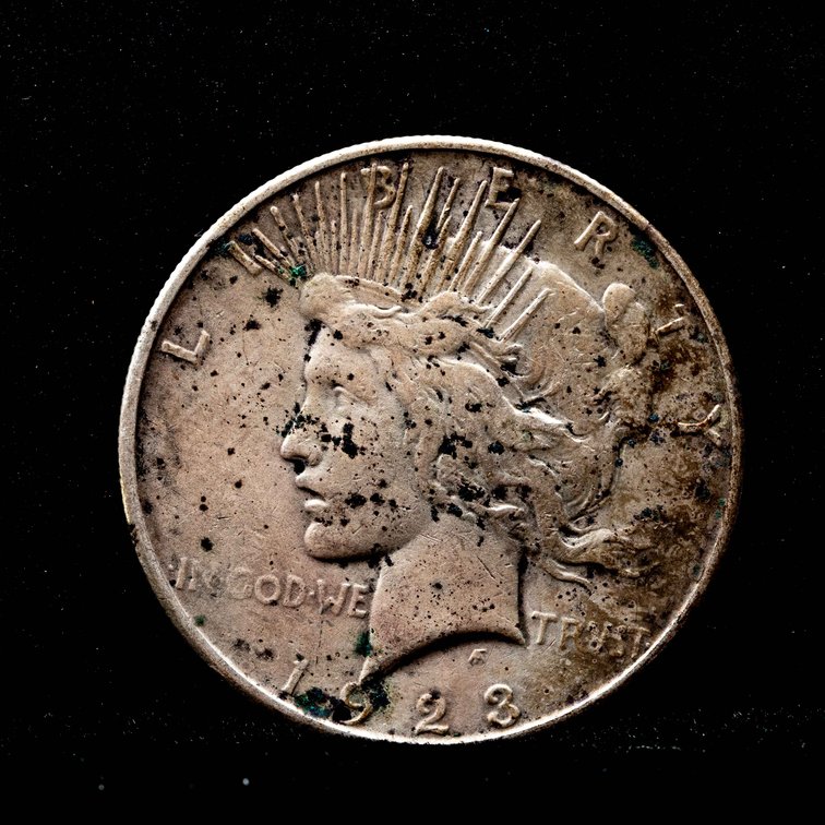 1923D Silver Peace Dollar
