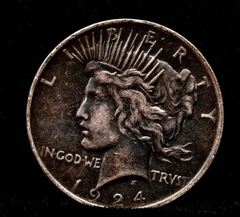 1924 Silver Peace Dollar