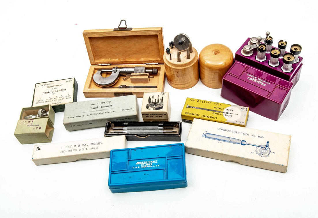Watch Repair Tools- HR, Gustafson, Watch Craft +