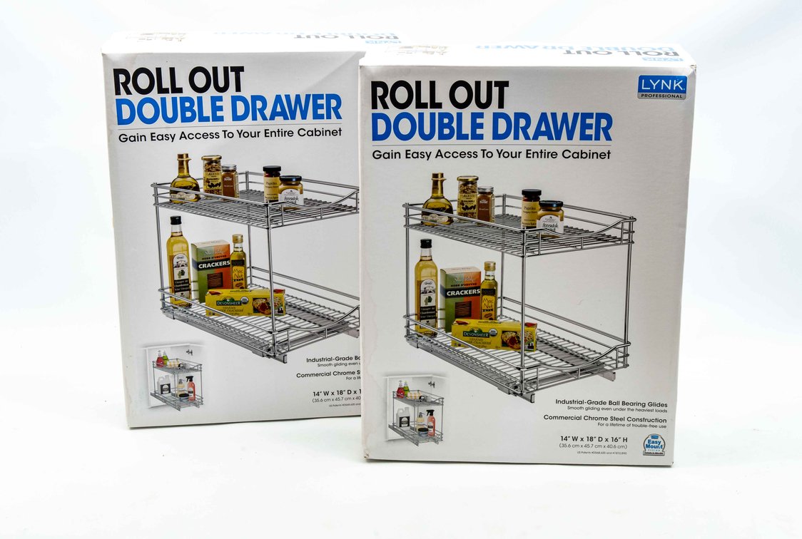 Lynk Professional Roll Out Double Drawer