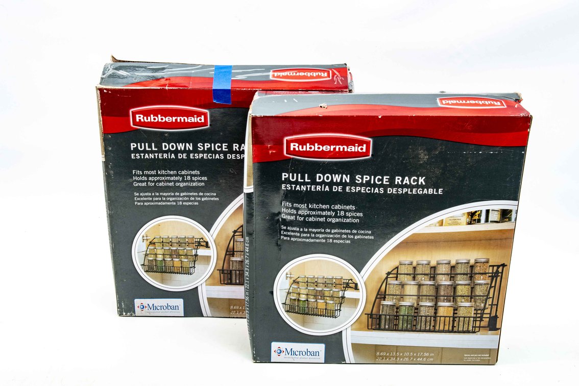 Rubbermaid Pull Down Spice Racks