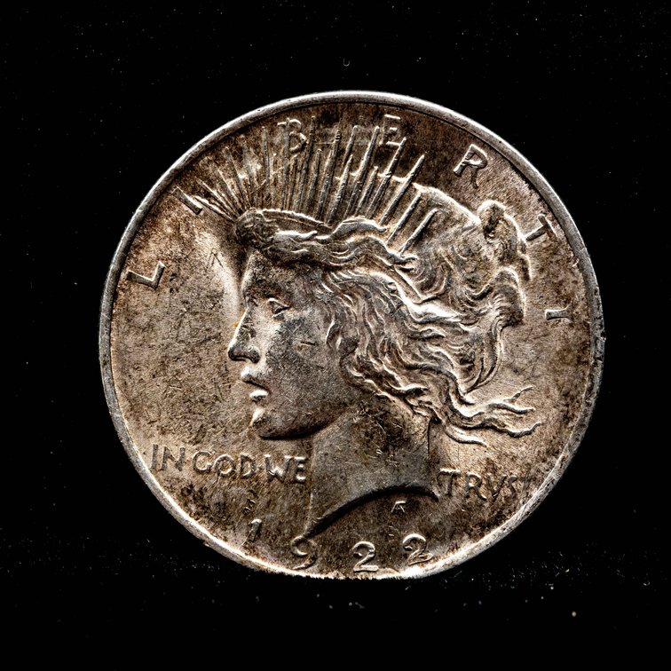 1922 Peace Silver Dollar