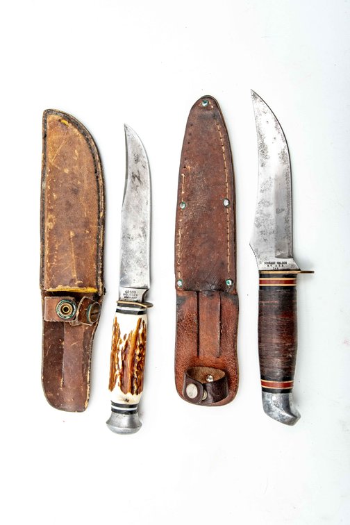 2 Hunting Fixed Blades- Schrade & More