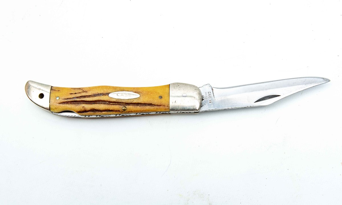 Case Knife-6165L-8-Dot- Lock Back Folder (1982)
