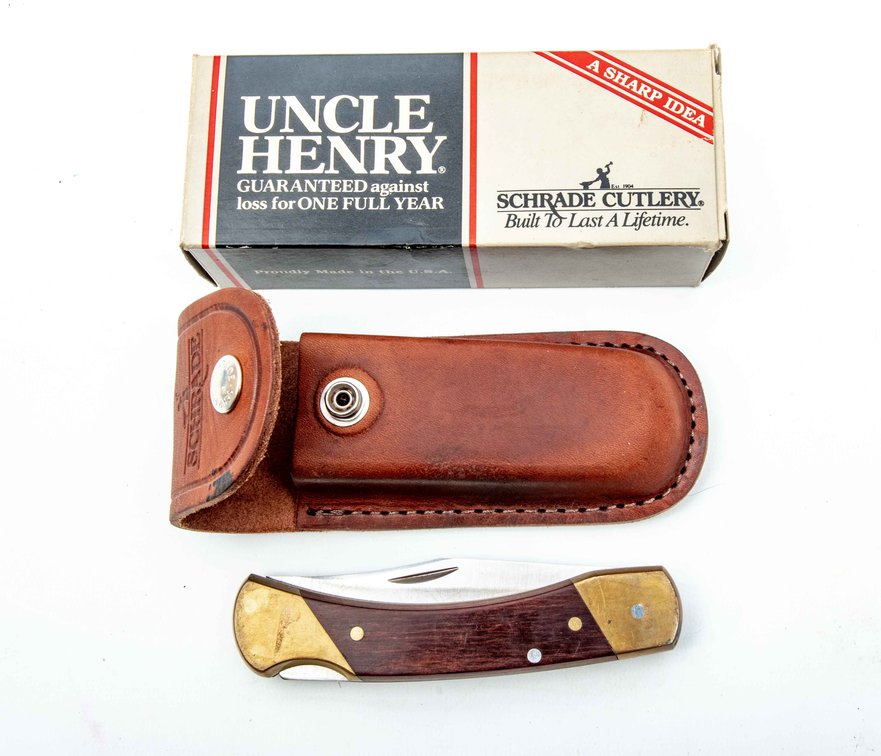 Uncle Henry- Schrade+ Bear Paw-LB7-IOP