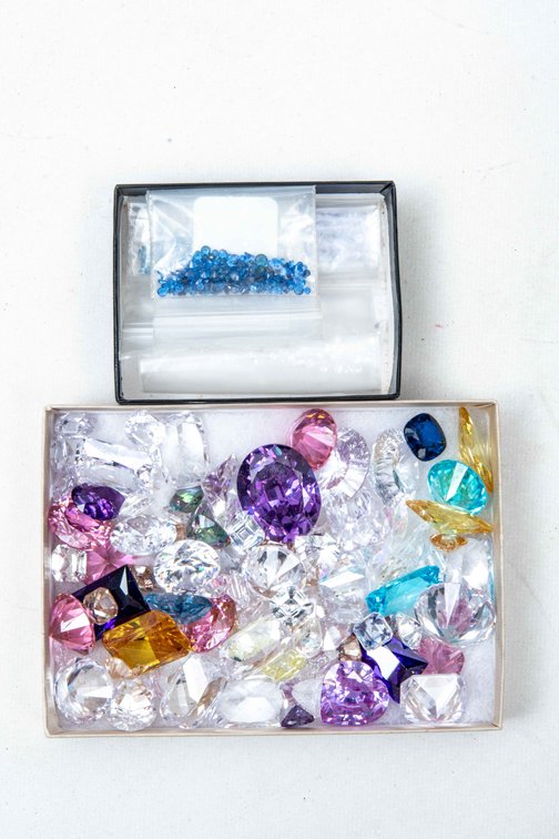 Faceted Stones, Raw Emeralds & More