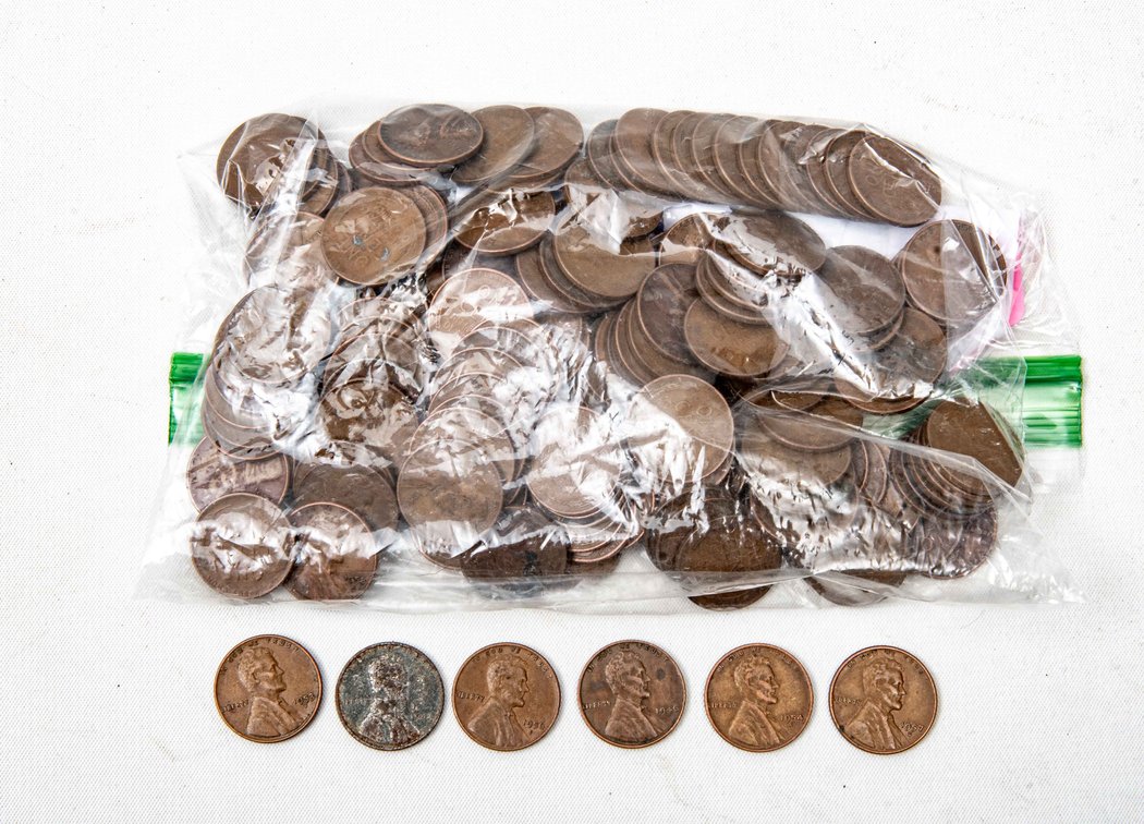 Bag of 200 x Wheat Pennies