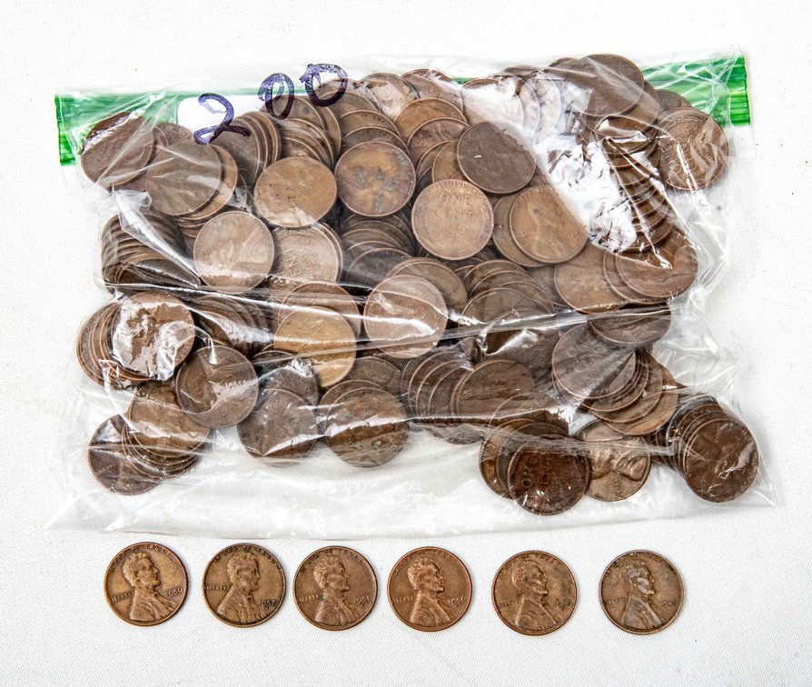 Bag of 200 x Wheat Pennies