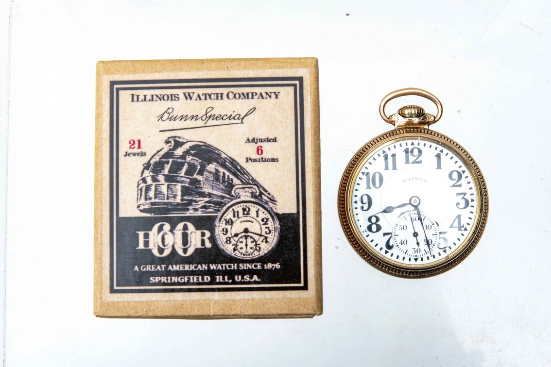 Ca. 1928 Illinois Bunn Special Pocket Watch 21j