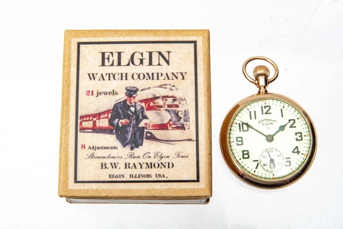 Ca. 1918 Elgin 19j RR grade Pocket Watch