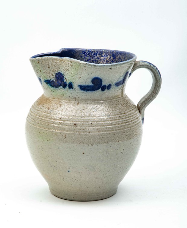 Master Potter Ben Owen Sr - Creamer in Salt Glaze