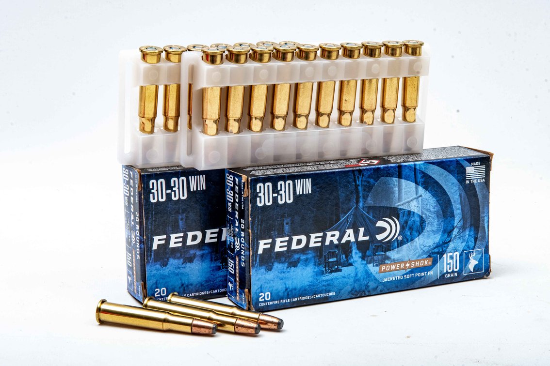 2x Federal 30-30 WIN 150gr Jacketed Soft Point FN