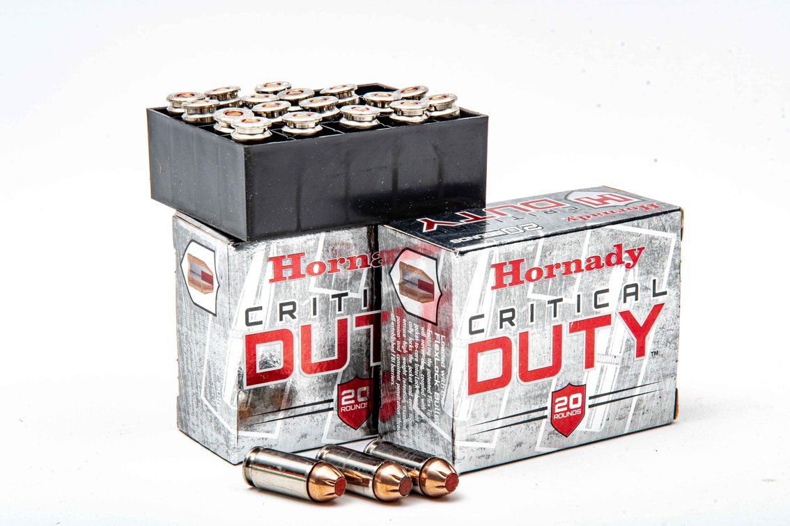 2x Hornady Critical Duty 40 S&W 175gr FlexLock