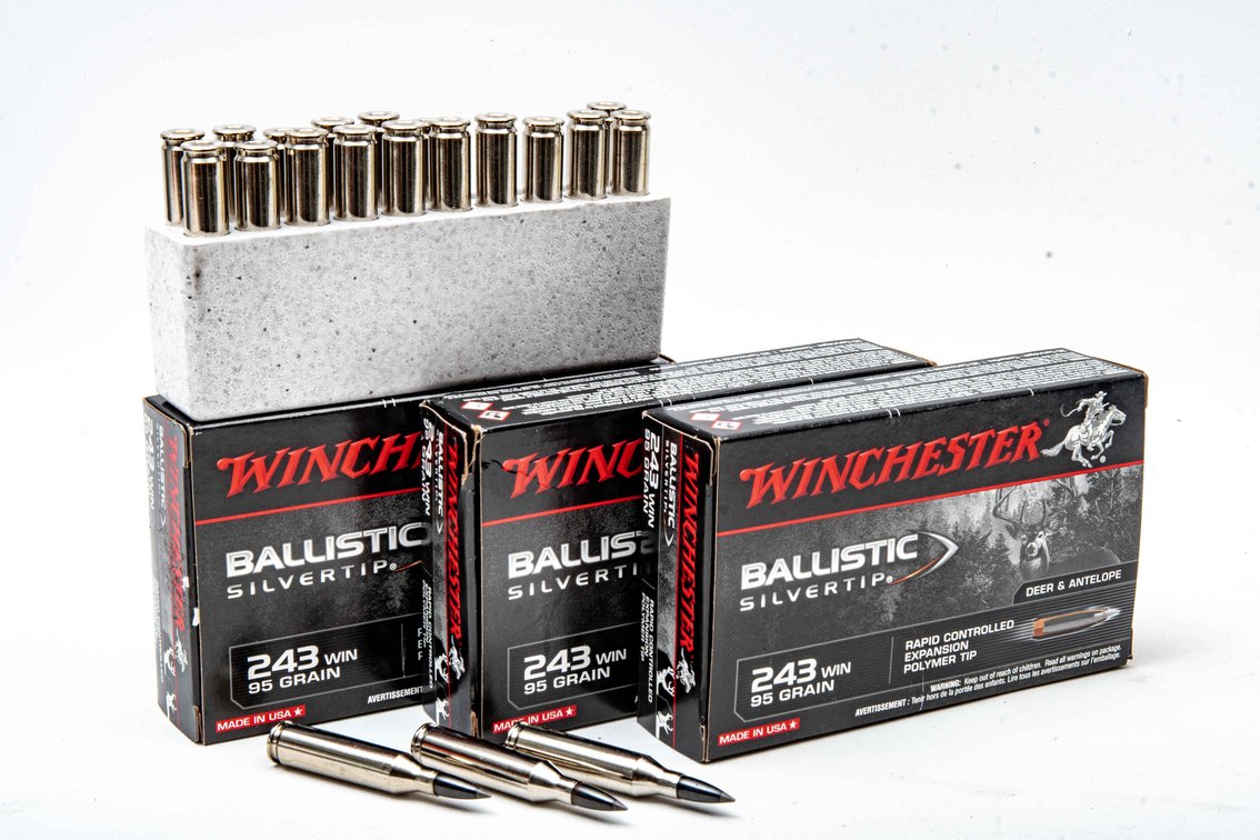 3x 243 Winchester 95gr Polymer Tip (60 Rounds)