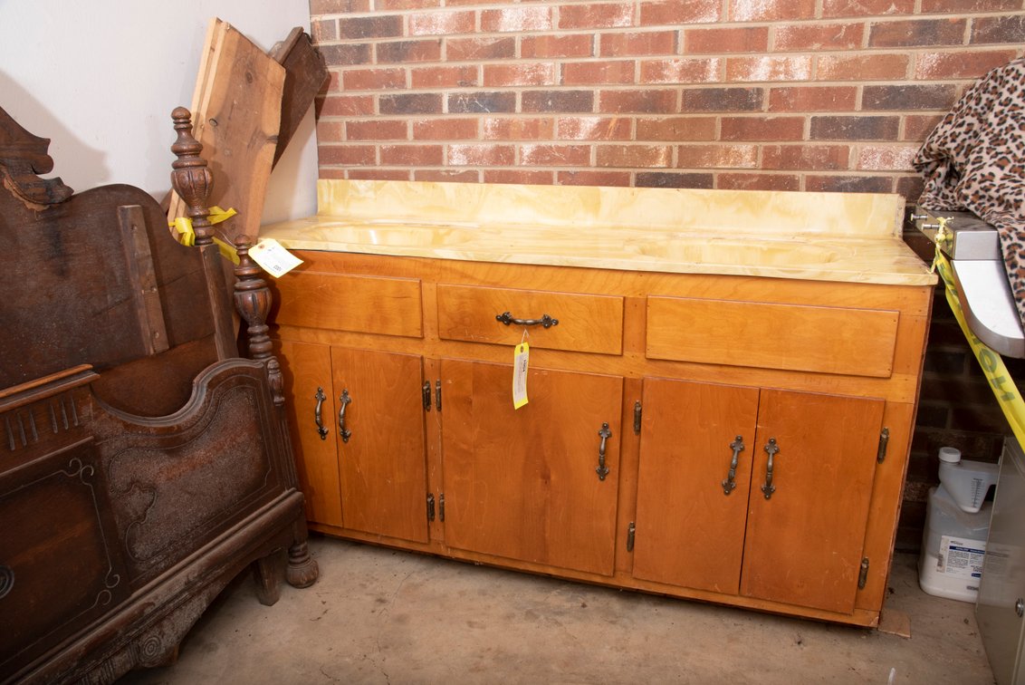 Dual Sink Vanity with Cabinet