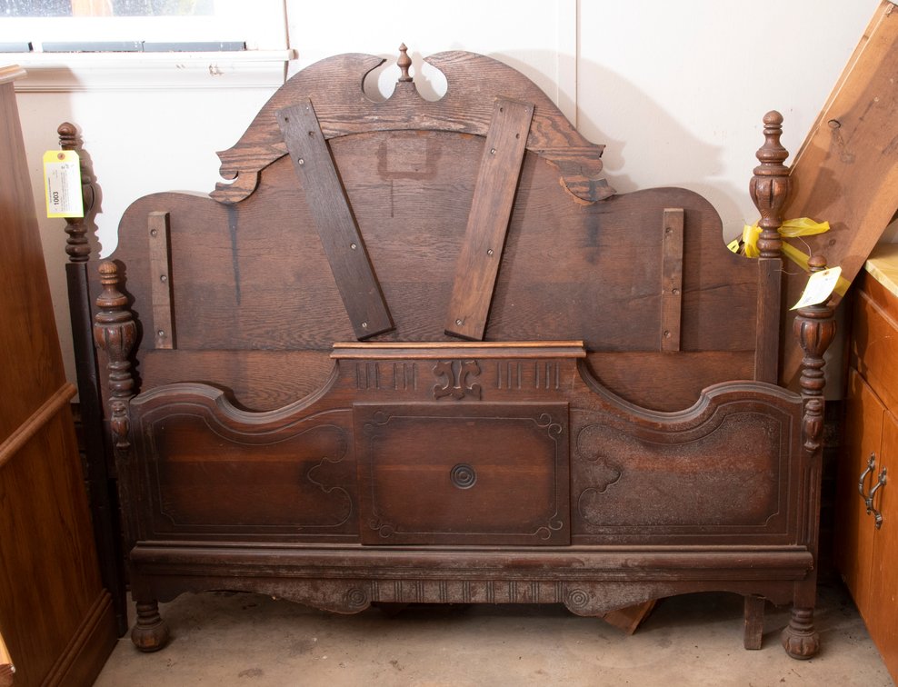 Dark Oak Full Bed