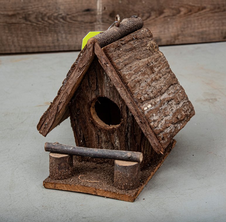 Bird House- Live Edge