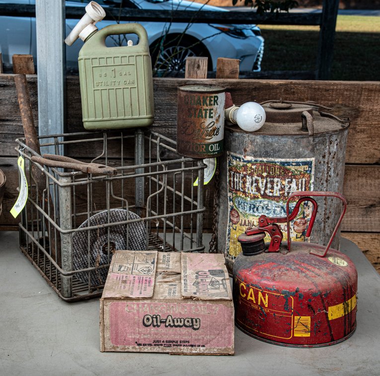 Vintage Cans- Oil, Gas, Kerosene & More