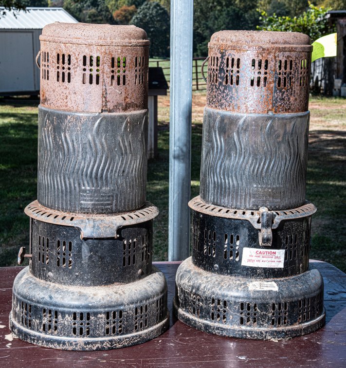 Two- Perfection Kerosene Heaters- 700 Series