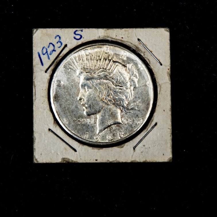 1923-S Peace Silver Dollar