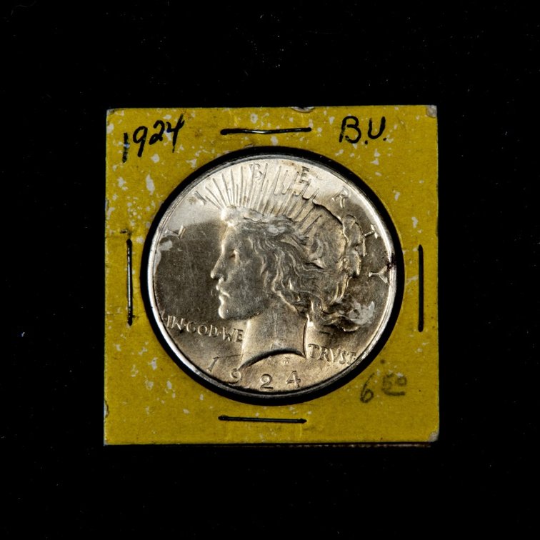 1924 Peace Silver Dollar