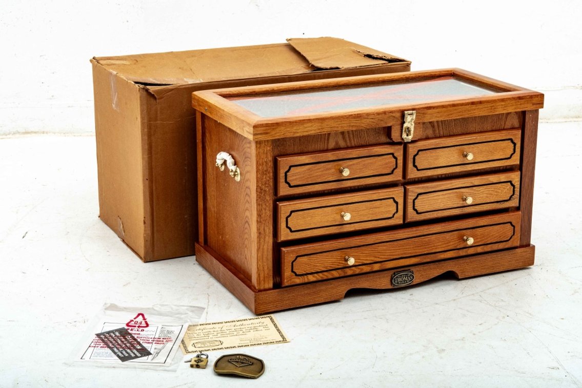 Thomas Museum Series Machinist Tool Box w/ Lock