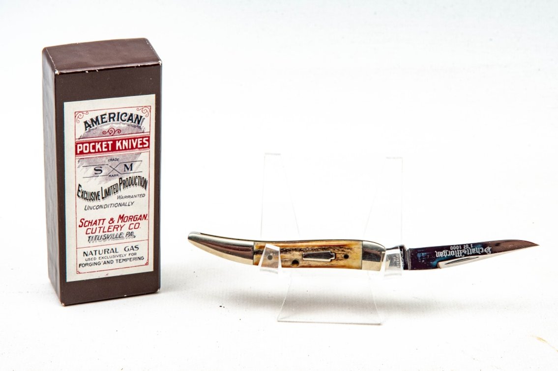 Schatt & Morgan- Mini-Toothpick Pocket Knife-NIB