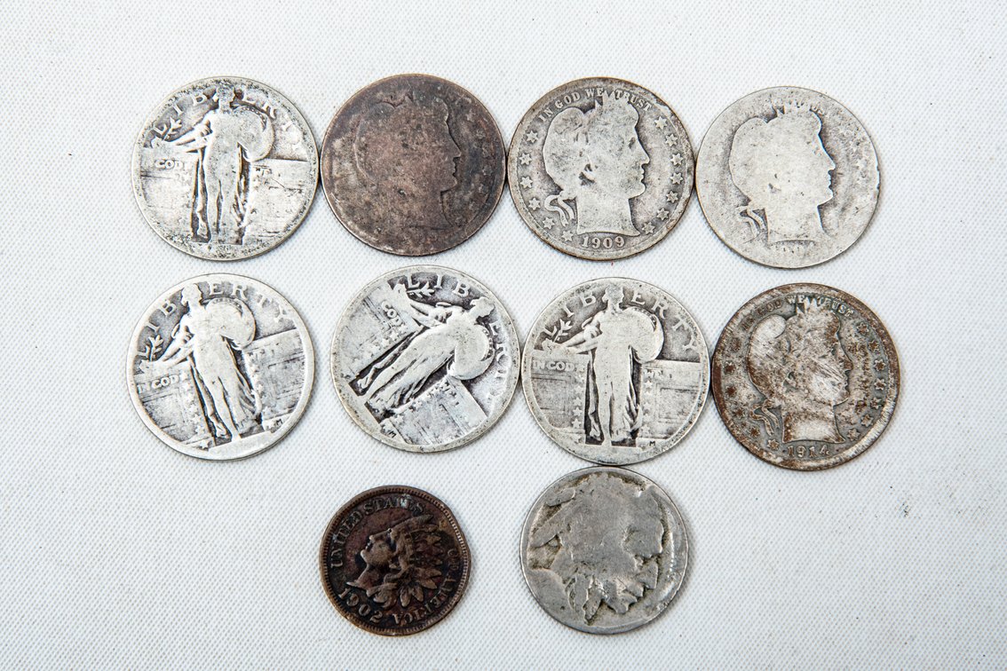 Standing Liberty Quarters, Barber Quarters & More