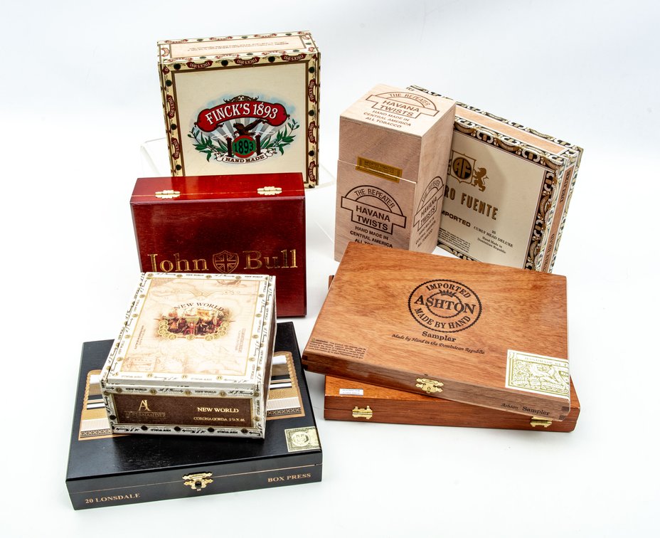 Cigar Boxes: Havana Twists, Finck's, & More