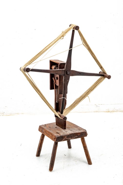 Antique Wooden Yarn Winder